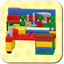 LEGO DIY workbench