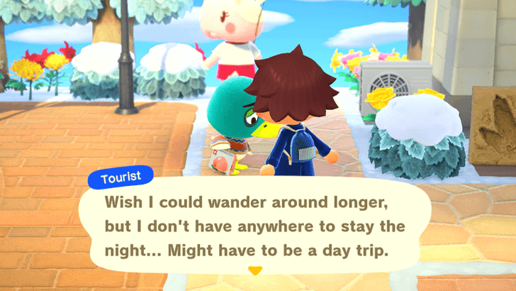 Inviting a Tourist to the VIP Room