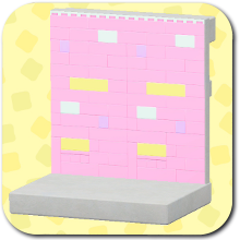 Cute LEGO wall