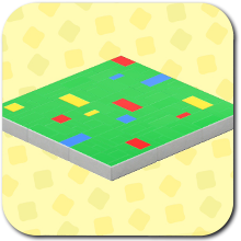 Colorful LEGO flooring