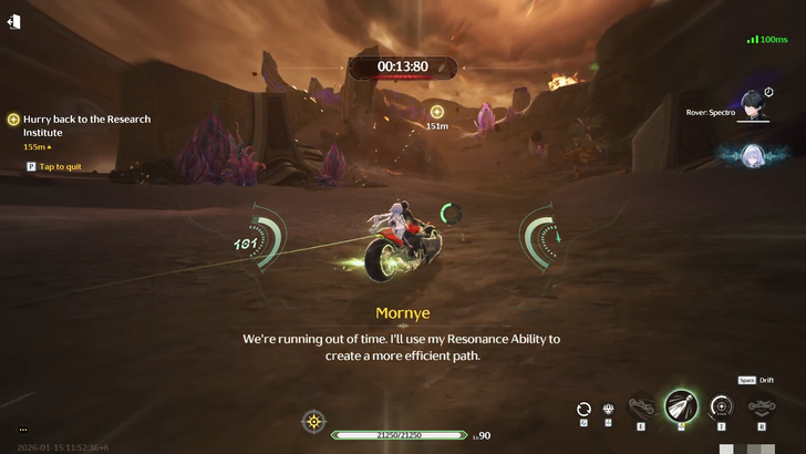 Wuthering Waves 14 Hurry Back to the Research Institute