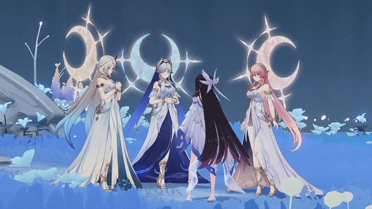 Genshin - Three Moon Sisters