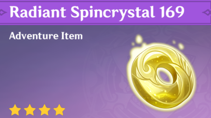 Genshin Impact - How to Get Radiant Spincrystal 169 and Effects