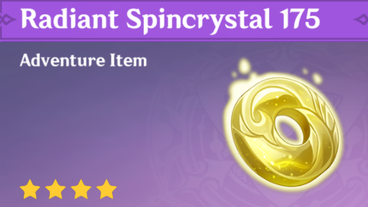 Genshin Impact - How to Get Radiant Spincrystal 175 and Effects