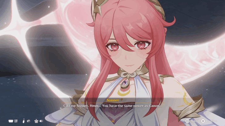 Sonnet in True Moon Archon Quest