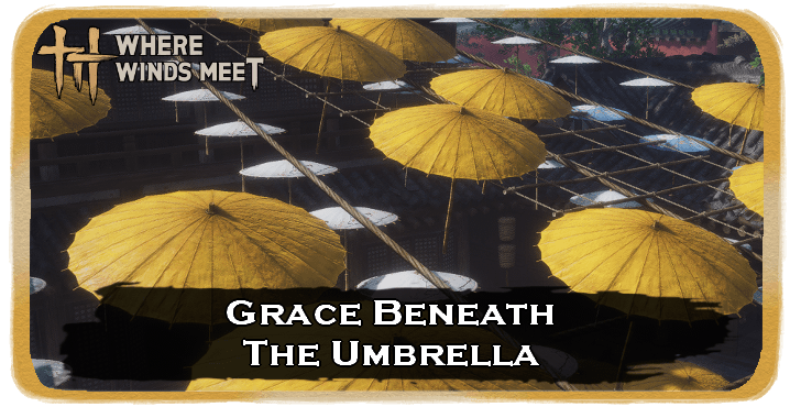 Grace Beneath the Umbrella Banner