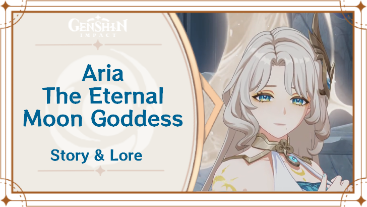 Genshin Impact - Aria Character Top Banner