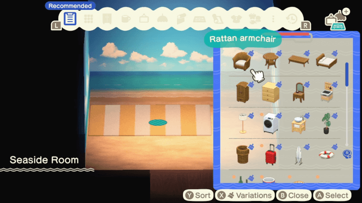 Decorating the Seaside Room