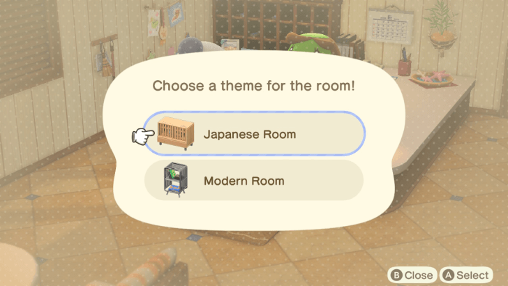 Japanese Room or Modern Room