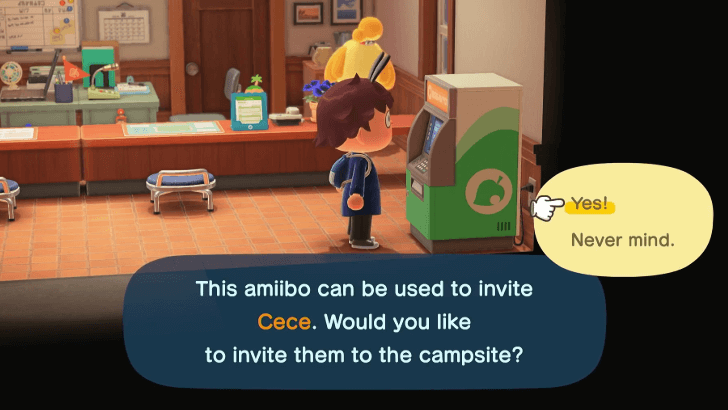 Scan Splatoon-themed Amiibo