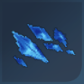 Blue Crystal Shards Icon
