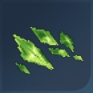 Green Crystal Shards Icon