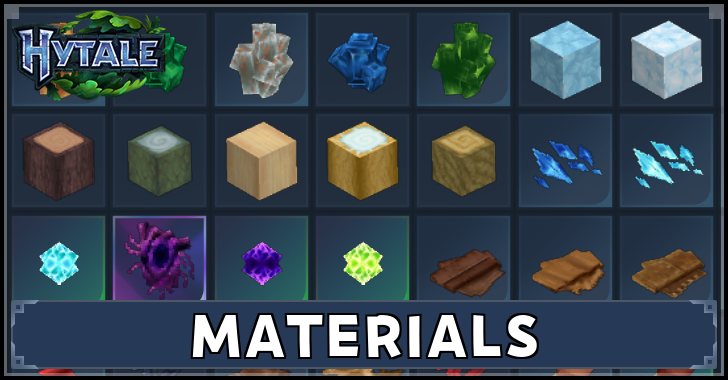 List of Materials