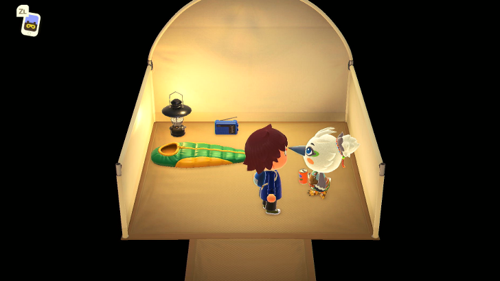 Tulin in the Campsite