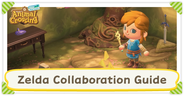 Animal Crossing New Horizons ACNH - Zelda Collaboration Guide