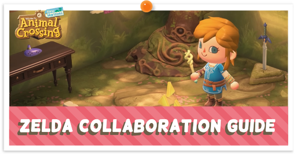 Animal Crossing New Horizons ACNH - Zelda Collaboration Guid