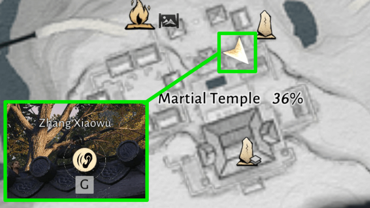 Where Winds Meet - Wooden Eagle - Zhang Xiaowu Location