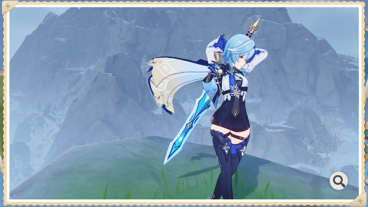 Genshin - Shutterflash Memory Hunt - Eula Pose