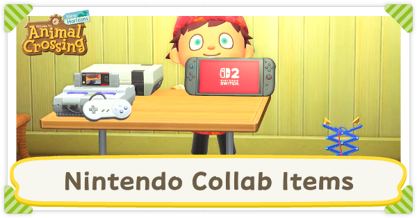 Nintendo Collab Items