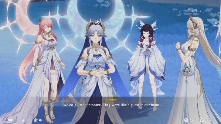 Canon on the Three Moon Sisters