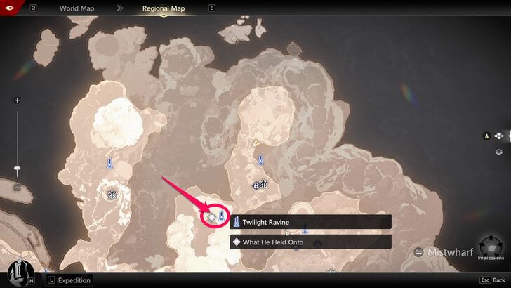 Twilight Ravine Bright Map