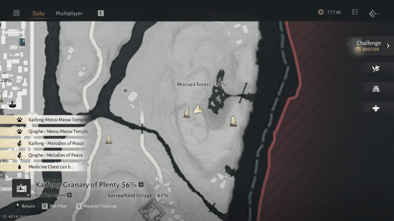 Mistveil Prison Location