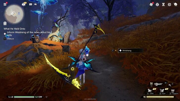 Inform Weisheng of the News About His Wife