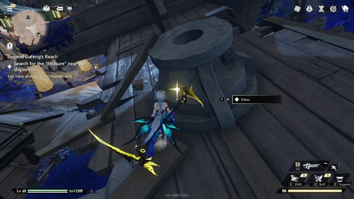 Search for the Treasure Near the Shipwreck