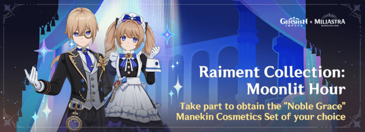 Genshin Impact - Raiment Collection Moonlit Hour Event