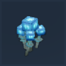 Blue Glowing Mushroom Icon