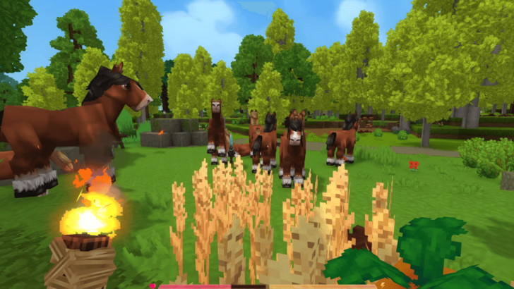 Lure Horse With Carrots