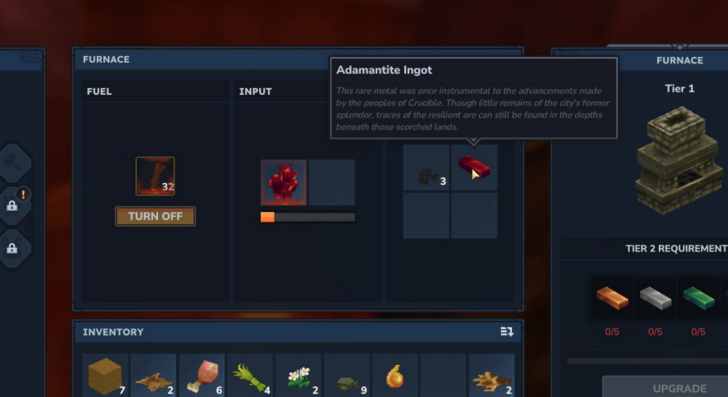 Getting Adamantite Ingot