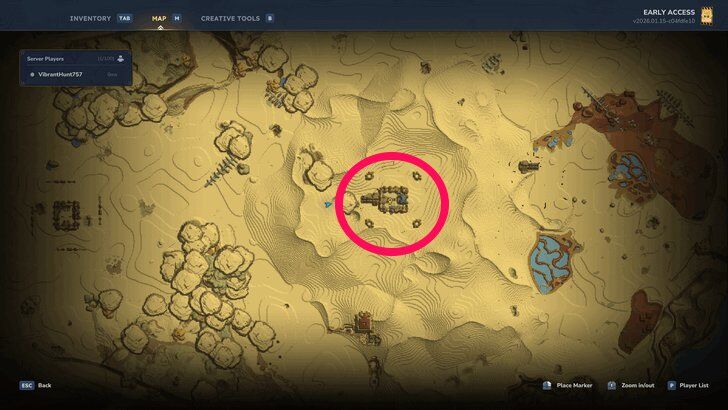 Howling Sands Mining Sites