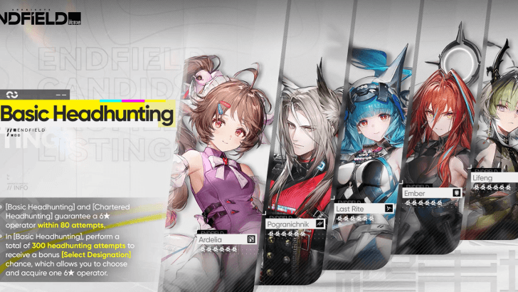Arknights Endfield Basic Headhunting
