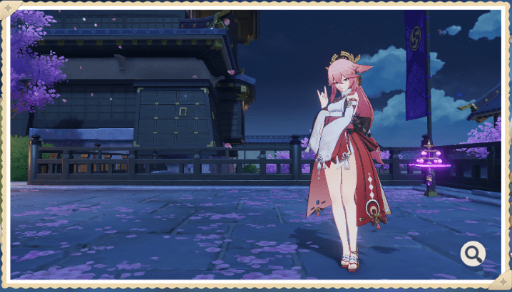 Genshin Impact - Shutterflash Memory Hunt - Yae Miko Pose