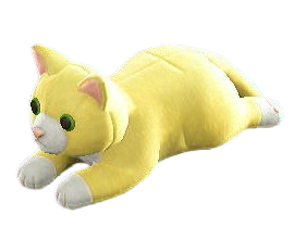 Cat Plushie - Yellow