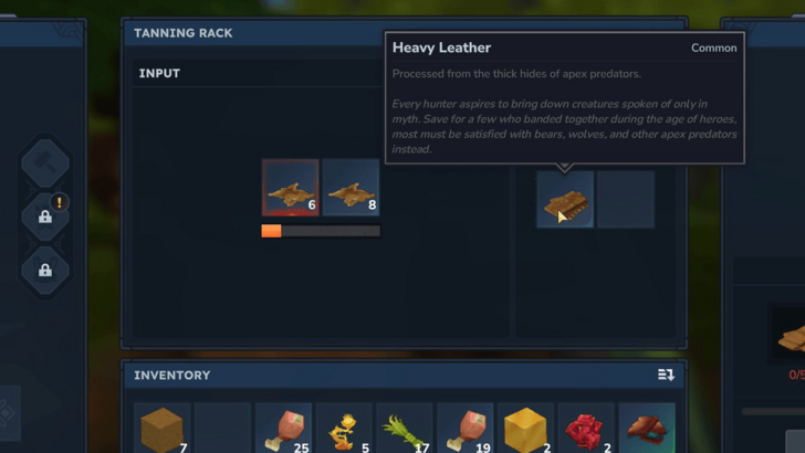 How to get Heavy Leather