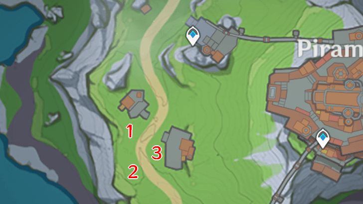 Genshin Impact - There Will Be Bread - Gather Fresh Rye Location