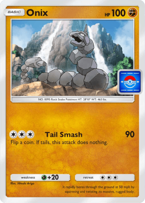 Pokemon TCG Pocket - P-B 021 Onix