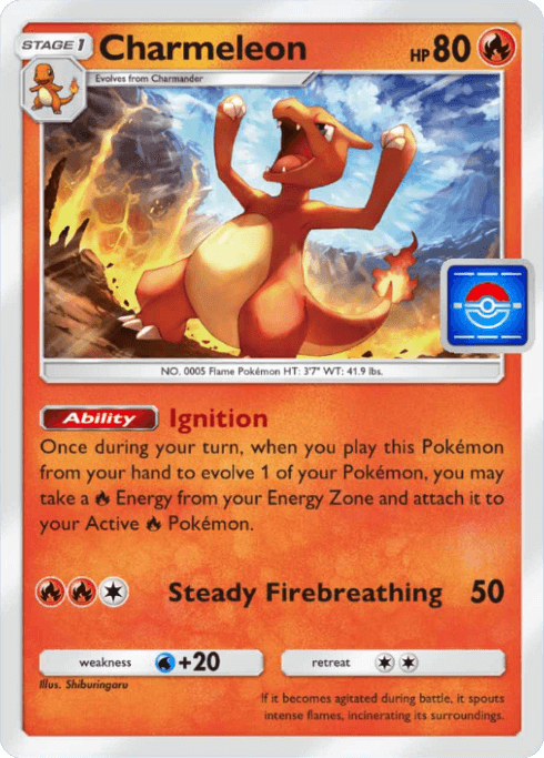 Pokemon TCG Pocket - P-B 020 Charmeleon