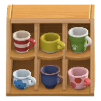 Mug Shelves - Natural