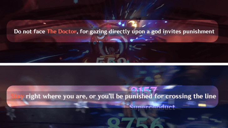 Genshin Impact - Do Not Put a God to the Test - Disobey His Order During the Fight