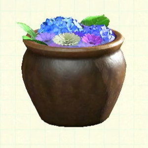 Flower Planter - Dark Brown