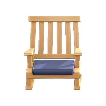 Artful Chair - Dark Blue Seat