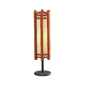 Artful Lamp - Cherry Wood
