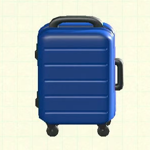Rolling Suitcase - Blue