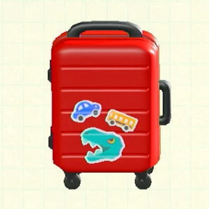 Rolling Suitcase - Kiddie Sticker