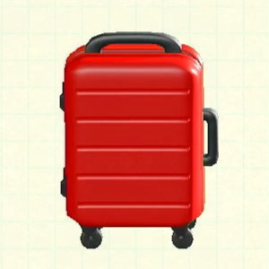 Rolling Suitcase - Red