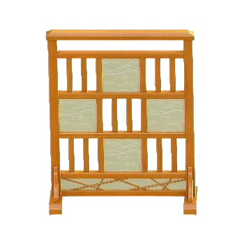 Artful Screen - Orange Wood