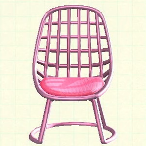 Tubular Chair - Pink